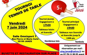 Tournoi de Janzé 2024
