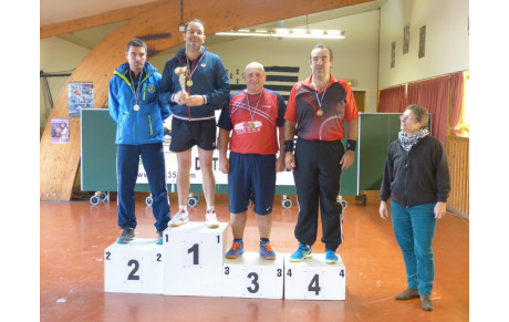 Miguel 4e du championnat 35 Vétérans