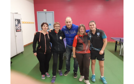 4 à la suite pour Agnès et Marina