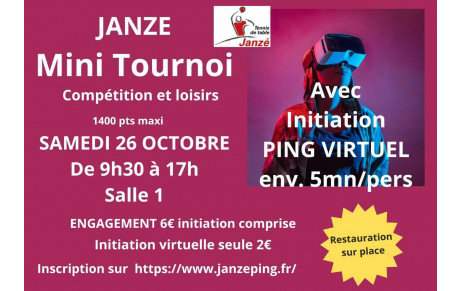 Mini tournoi et initiation ping virtuel